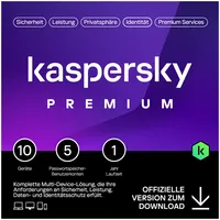 Kaspersky Lab Kaspersky Premium 2025 10 Geräte / 1 Jahr ESD