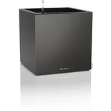 LECHUZA Canto Premium low 40 x 40 x 40 cm anthrazit metallic