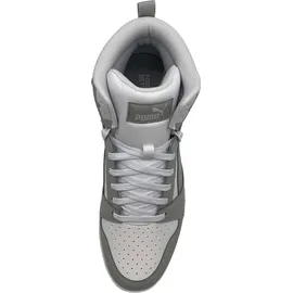 Puma Rebound V6 High-Top Puma White/Ash Gray 44
