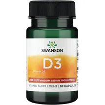Swanson Vitamin D3 1.000 IE Kapseln 30 St.