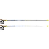 Leki Traveller FX.One Carbon Stöcke, Silvergray-midnightblue, 115CM