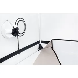HOMEbox Growbox Wachstumszelt 80 x 80 x 180 cm Schwarz