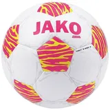 Jako Animal Leicht-Fußball 647 weiß/fuchsia/citro light 290g 3