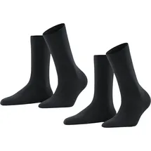 Falke Softmerino Socken 2 Paar Grau 39-40