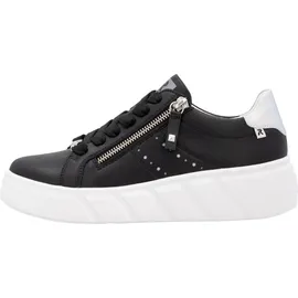 Rieker Plateau Sneaker Damen Schwarz 40