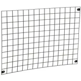 [en.casa] Wandgitter Sæby Metall 75 x 55 cm Schwarz