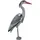 Relaxdays Relaxdays, Gartenfigur Reiher