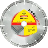 KLINGSPOR DT 350 B Diamanttrennscheiben, 230 x 2,6 x