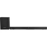 Grundig 2.1 Dolby Digital Soundbar DSB 995, Slim Design, 2.1 Dolby Digital, 220 Watt Ausgangsleistung, kabellose Verbindung, Bluetooth 5.3, HDMI (CEC ARC), USB, Optischer- und Aux Eingang, Schwarz