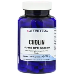 Cholin 100 mg GPH Kapseln 180 St