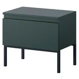 Selsey Nachtschrank Bemmi 49 x 43 x 32 cm Dunkelgrün
