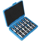 CPROSP 12-tlg Inbus Nuss Satz 1/2'' mit Kunststoffkoffer, Innensechskant Nuss Satz,Inbus Nuss 5,6,7,8,10,12,14,16,17,18,19,22mm, Imbusnussen Satz 1/2, Außensechskant 1/2 zoll für Schlagschrauber