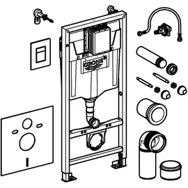 Grohe Rapid SL 5-in-1 Set für WC 1,13 m Bauhöhe