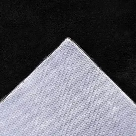 Carpet City Badteppich Schwarz 50 x 90 cm