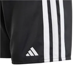 Adidas 3-Streifen Kids Badeshorts Black / White 164