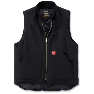 West Coast Choppers Weste Schwarz L
