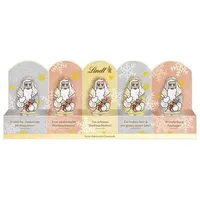 LINDT Schokolade, Lindt Santa Glamour Mini Weihnachtsmann in glamouröser Erscheinung 50g
