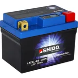 SHIDO LTX7L-BS Lithium Motorradbatterie 2,4Ah YTX7L-BS