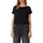 s.Oliver Fließendes Jersey-Shirt Schwarz M