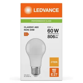 LEDVANCE LED-Birne 9W E27 806lm warmweiß 1 Stück