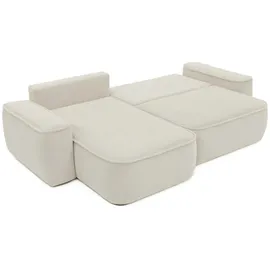 Mirjan24 Ecksofa Beige,
