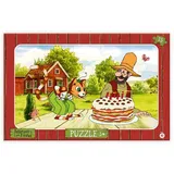 Trötsch Verlag Trötsch Rahmenpuzzle Pettersson und Findus 15-teilig
