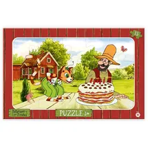 Trötsch Verlag Trötsch Rahmenpuzzle Pettersson und Findus 15-teilig