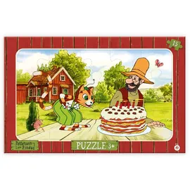 Trötsch Verlag Trötsch Rahmenpuzzle Pettersson und Findus 15-teilig