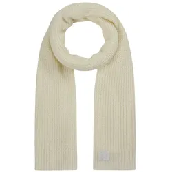 Codello Schal mit Rippstrick weiß Damen 