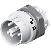 Wieland 46.052.5054.0 Rundstecker Stecker, Einbau Serie (Rundsteckverbinder): RST® MINI Gesamtpolzahl: 4 + PE 1 St.