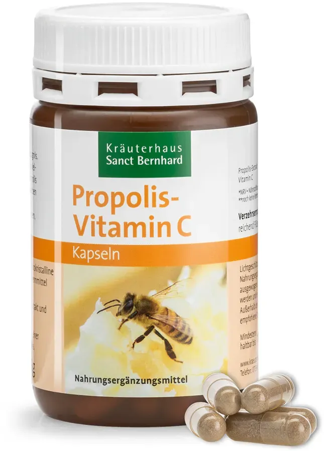 Capsule di propoli e vitamina C - 56 g