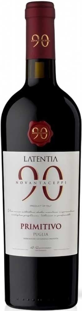 Latentia Novantaceppi Primitivo Puglia IGT 2022