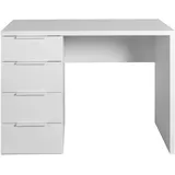 Composad Schreibtisch Espresso Dekor Weiß