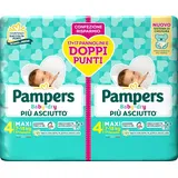 Pampers Baby Dry TG.4 7-18 KG 34 Stk Doppelpack 17+17 Windeln