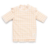 Little Dutch Bade-T-Shirt kurzarm Rüschen Sunshine Checks gr. 98/104 | Little Dutch