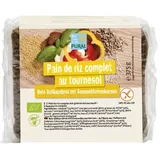 Pural Reis Vollkorn-Brot Sonnenblumenkerne glutenfrei bio