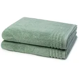 VOSSEN Supersoft Duschtuch-Set (2er-Set) Handtücher 2 ct Grau