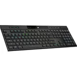 Corsair K100 Air wireless, Gaming Tastatur, Mechanisch, Cherry MX Ultra Low Profile, kabellos und kabelgebunden, Schwarz