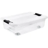KEEEPER Aufbewahrungsbox Konrad 59,5 x 39,5 x 18 cm 18-tlg. transparent