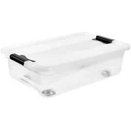 KEEEPER Aufbewahrungsbox Konrad 59,5 x 39,5 x 18 cm 18-tlg. transparent