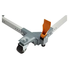 Bora Fahrbares Untergestell Stahl 680 kg Tragkraft Silber