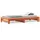 vidaXL Tagesbett 90 x 200 cm Wachsbraun