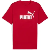 Puma Essentials No. 1 Logo T-Shirt rot XS