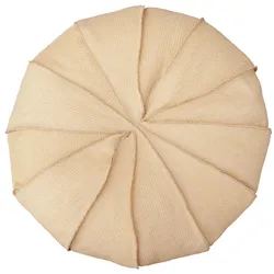 Casa Padrino Luxus Sitzsack Seeigel Beige Ø 90 x H. 45 cm