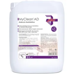 Myclean Ad Abdruck-Desinfektion & Reinigung Plus 5 L