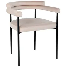 JVmoebel Küchenstuhl Textil beige