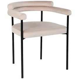 JVmoebel Küchenstuhl Textil beige