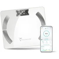 Techmade TM-SCALE-WH Personenwaage Rechteck Weiß