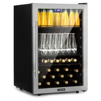 Klarstein Beersafe 5XL Getränkekühlschrank (148 l, 840 mm hoch, Onyx)