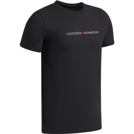 Under Armour Jungen T-Shirt UA B WM Blur SS 6009269-001 160-170 - Black/Red - 160-170